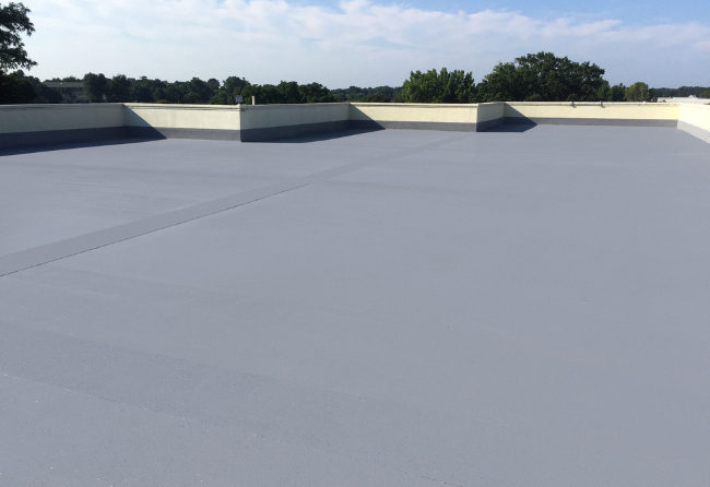 Upper Deck Parking With Stondeck UV Resistant Flooring