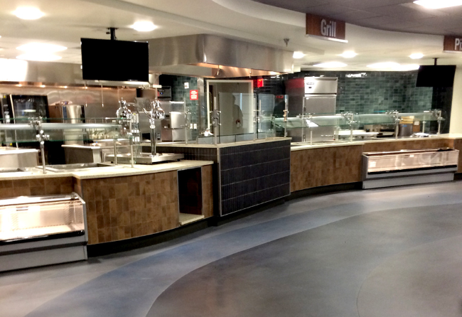 Food Court Flooring By Liquid Elements