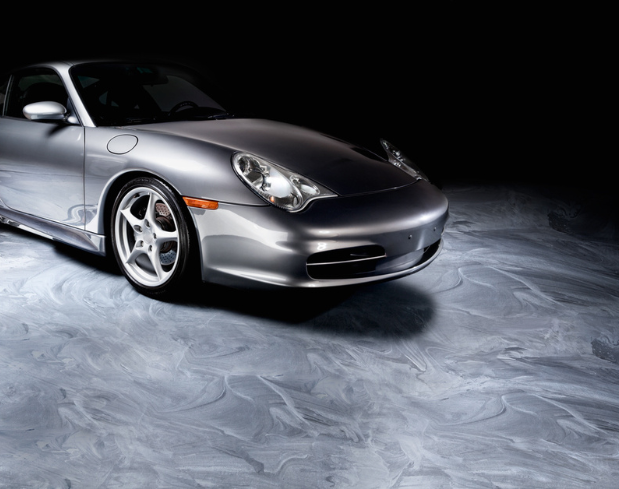 Auto Showroom With Smooth Flooring