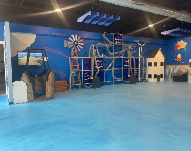 Reflect Flooring In A Childrens Museum