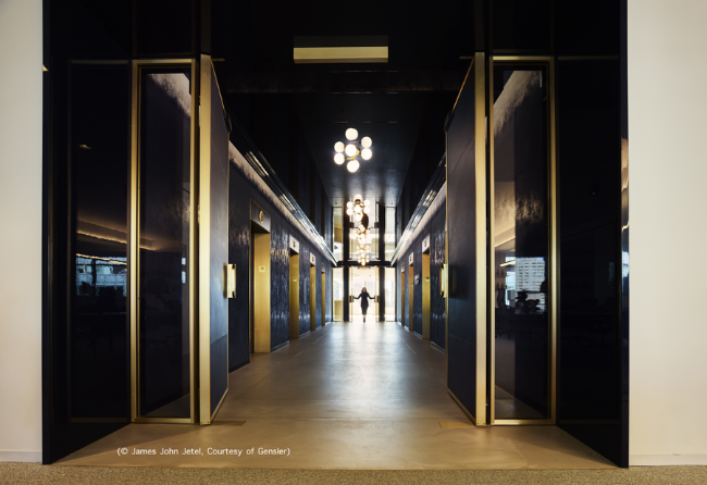 Entrances And Elevator Vestibule With Smooth Flooring