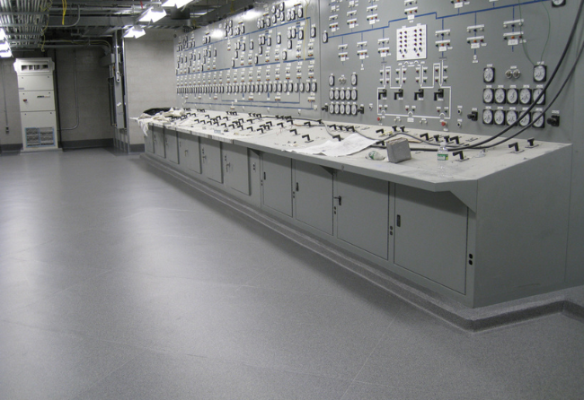 Control Room With Stonblend GSI Flooring