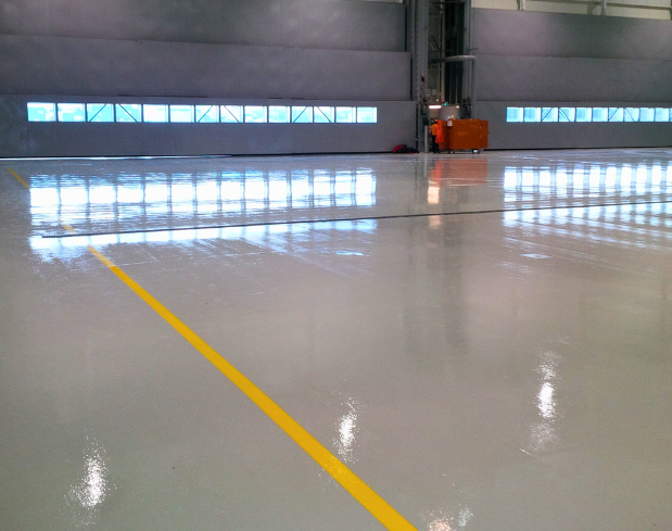 Aircraft Hangar Stonkote