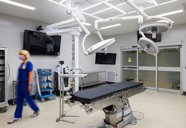 Childrens Hospital Project With Chemical Resistant Flooring