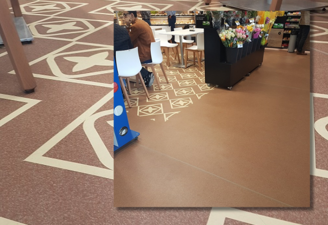 Stonblend In A Cafe And Retail Store