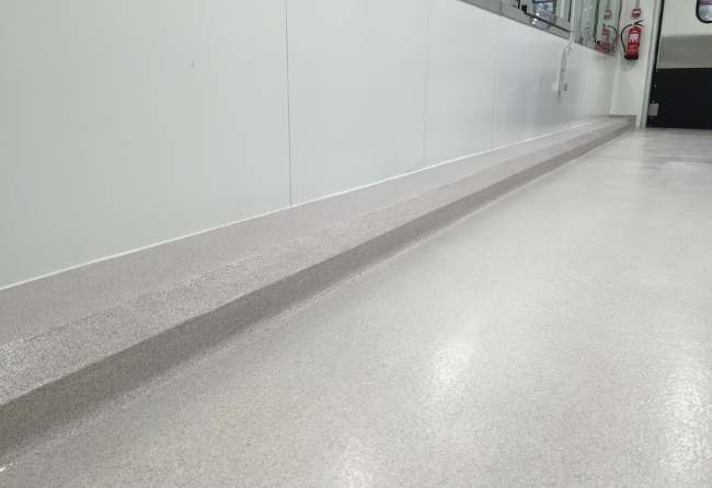 Meat Preparation Room For Big Box Company Stonshield UTS Flooring