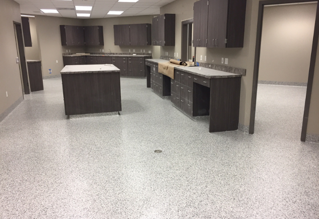 Veterinarian Office With Stontec ERF Floors
