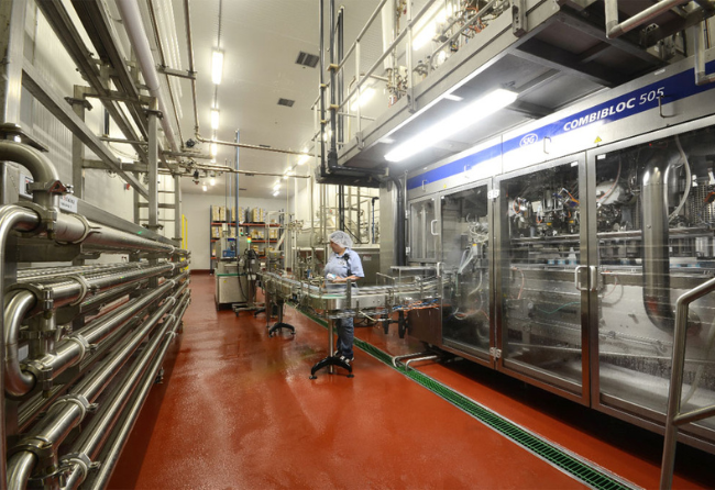Wright Foods Antimicrobial Flooring