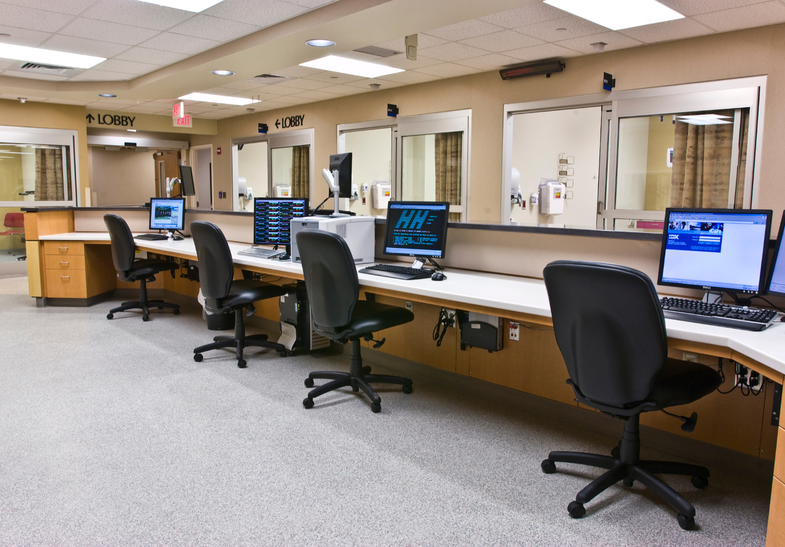 Hospital Nurses Station Stonres RTZ