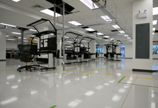 ESD Flooring For Electronics Manufacturer