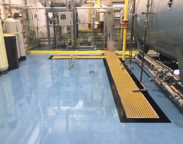 Stongard Flooring In An Engine Room