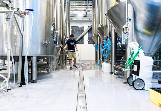 Buffalo Bayou Brewing Conmpany Stonhard Flooring Project