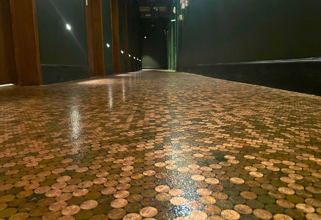 Restaurant Custom Flooring With Stain Resistance