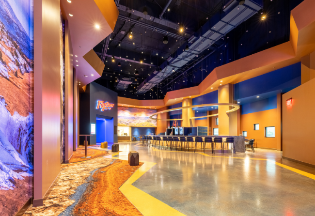 Flyover Las Vegas Custom Slip Resistant Floors