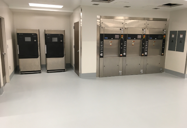 Stonhard Flooring For Coolers In Medical Spaces