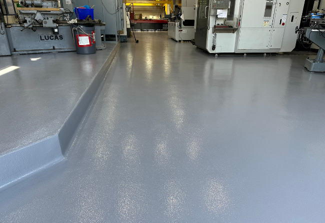 Stonclad GS In A Machine Shop