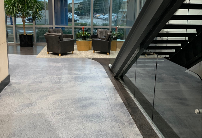 Lobbies Reflect Flooring