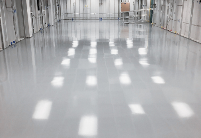 Semiconductor Clean Room With Stonlux ESD Floors