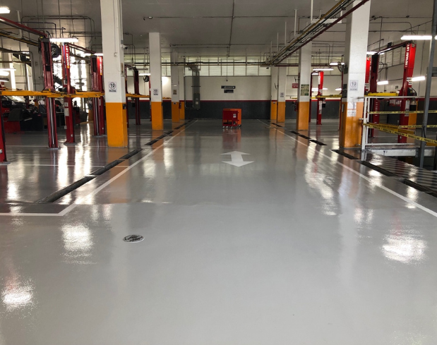 Stongard Flooring In Auto Manufacturing Facility