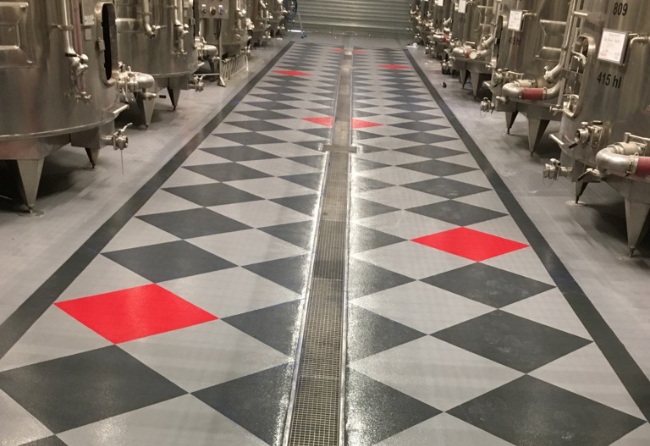 Winery With Stonclad UR Flooring