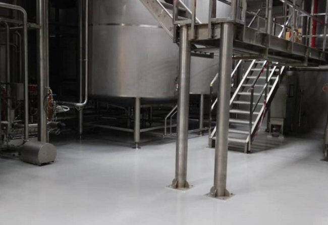 Stonkote ESD Mixing Area
