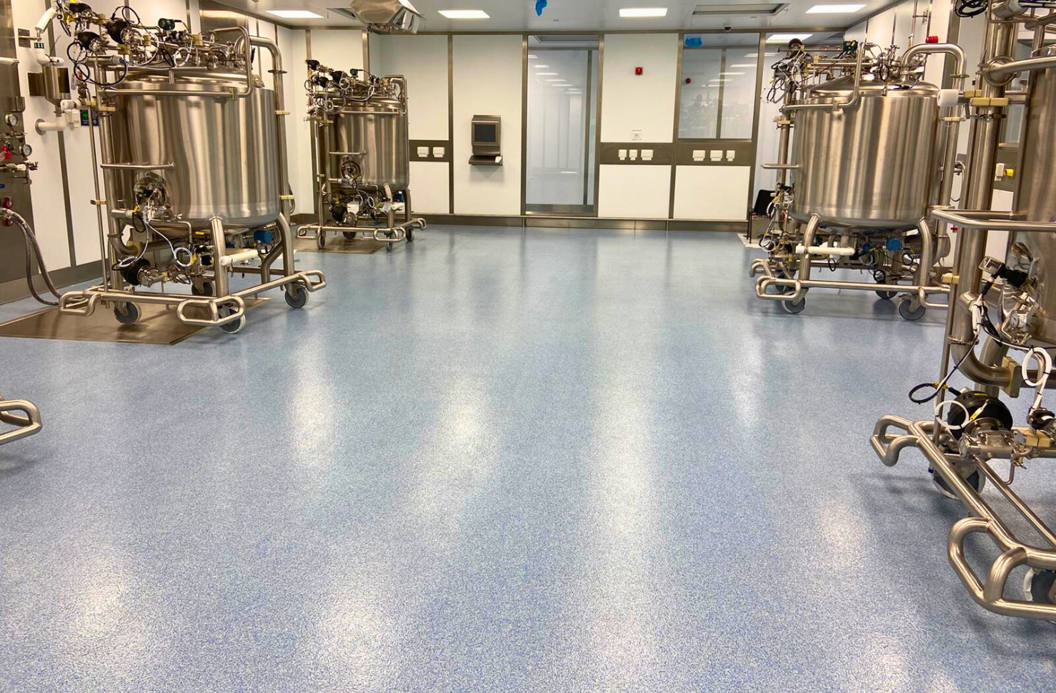 ESD Flooring In A Cleanroom