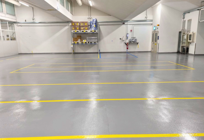 Medical Center Loading Dock With Stonclad Flooring