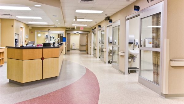 Huntsville Hospital Corridor Landing Image