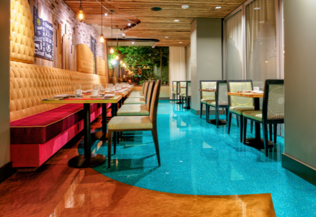 Hotel Rose With Liquid Elements High Gloss Flooring