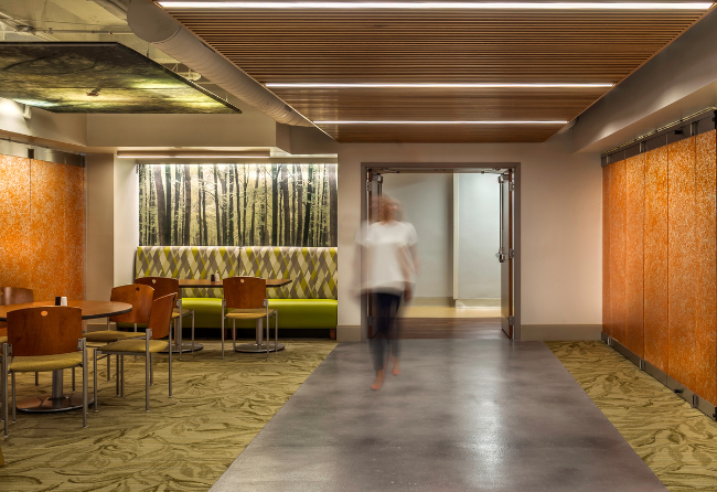 Hospital Cafe Flooring Polished