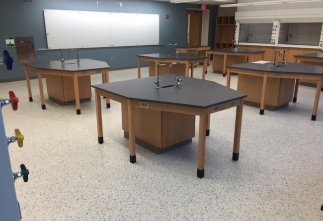 School Lab Classroom With Stontec UTF Flooring