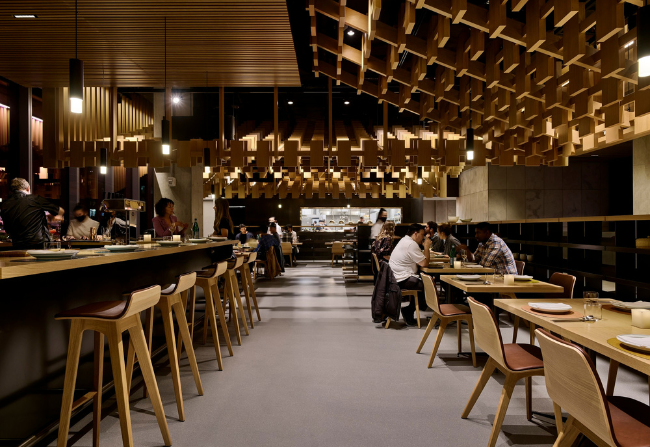 Stoncrete EFX Epoxy Flooring In A Restaurant Dining Space