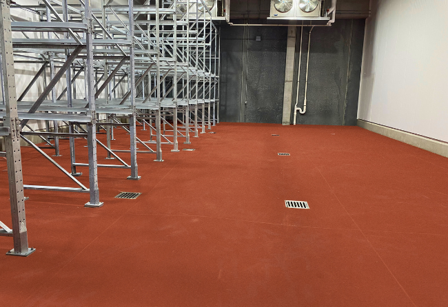 Jack Link's Facility With Slip Resistant Flooring