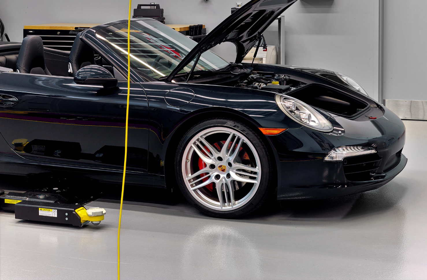 Porsche Project Profile Stonclad GR Flooring